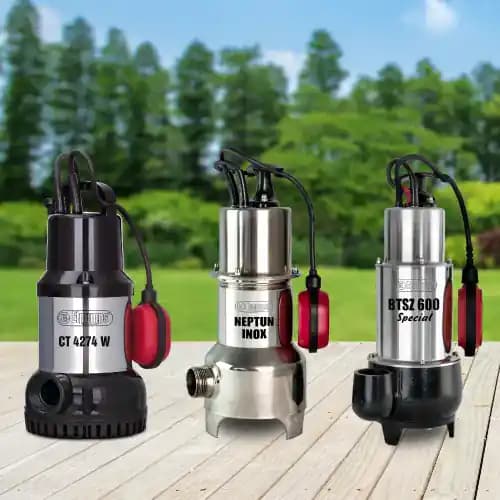 Dirty water pumps